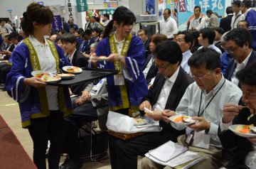 被災地復興PR試食会